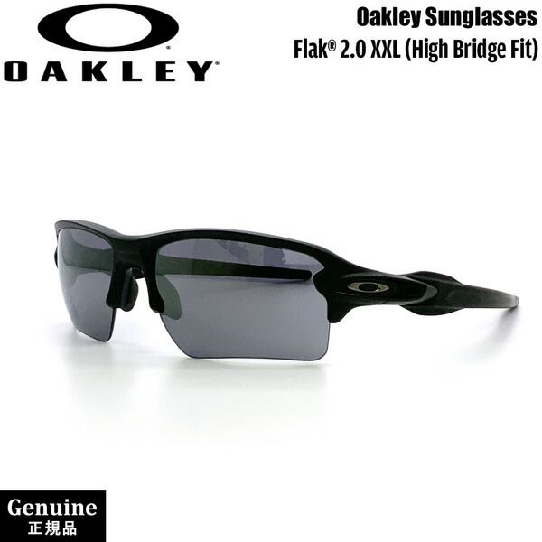 オークリー サングラス フラック OAKLEY FLAK 2.0 XXL MATTE BLACK PRIZM BLACK スポーツサングラス