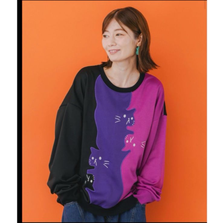 ScoLar Parity ネコバイ 切替プルオーバー