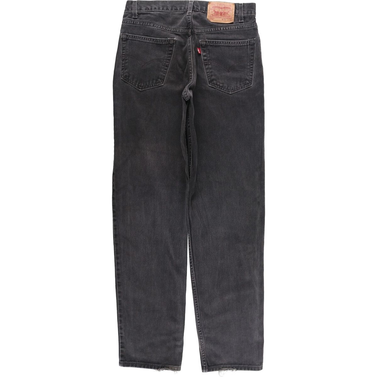 古着 00年代 リーバイス Levi s 550 RELAXED FIT ブラックデニム テーパードデニムパンツ メンズw32相当 eaa589212