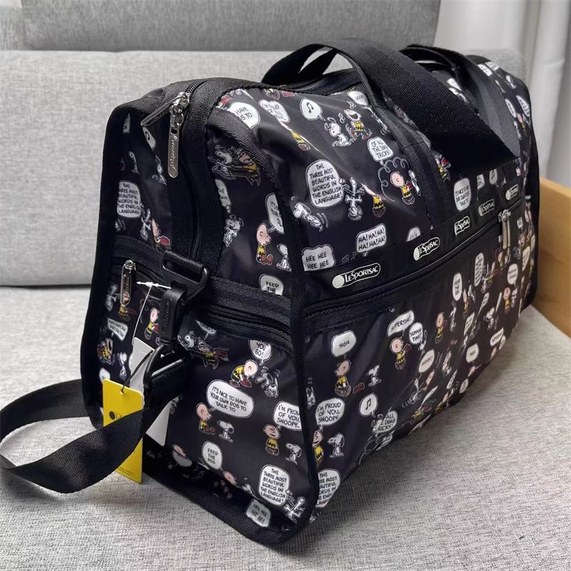 LeSportsac ×SNOOPY ボストンバッグ - バッグ