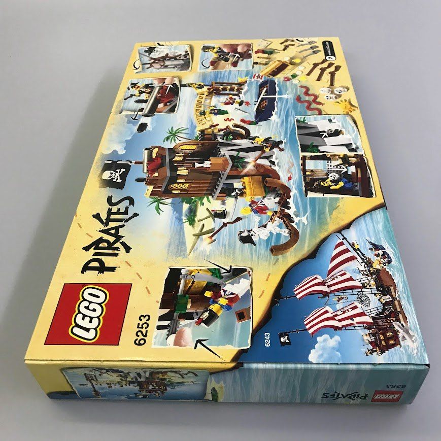 正規品 新品未開封 LEGO レゴ パイレーツ 6253 ゆうれい船の島 廃盤品 レア 希少 HD-398-L ※オールドレゴ 海賊のアジト  ミニフィグ インペリアルソルジャー 海兵隊 海軍 大砲 ガイコツ コイン 金貨 宝箱 372 - メルカリ