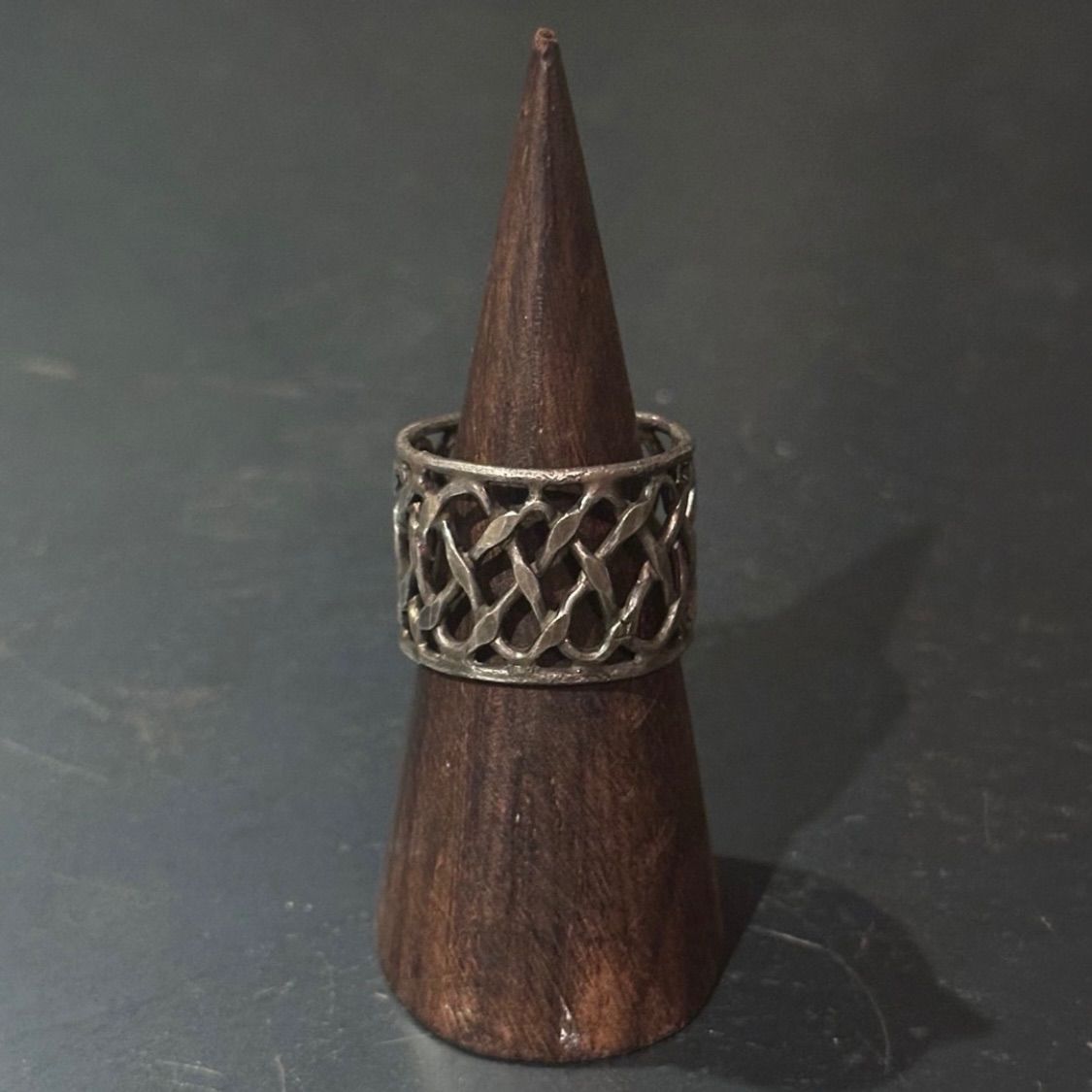 SILVER925 KNITTING WIDE RING/シルバー/リング