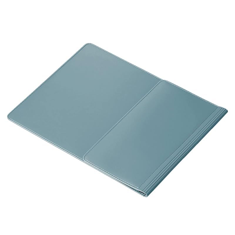 【新着商品】PLUS(プラス) パソコンケース ジブンイロ マウスパッドになるPCケース スモークブルー TW-BG003 428-772 1