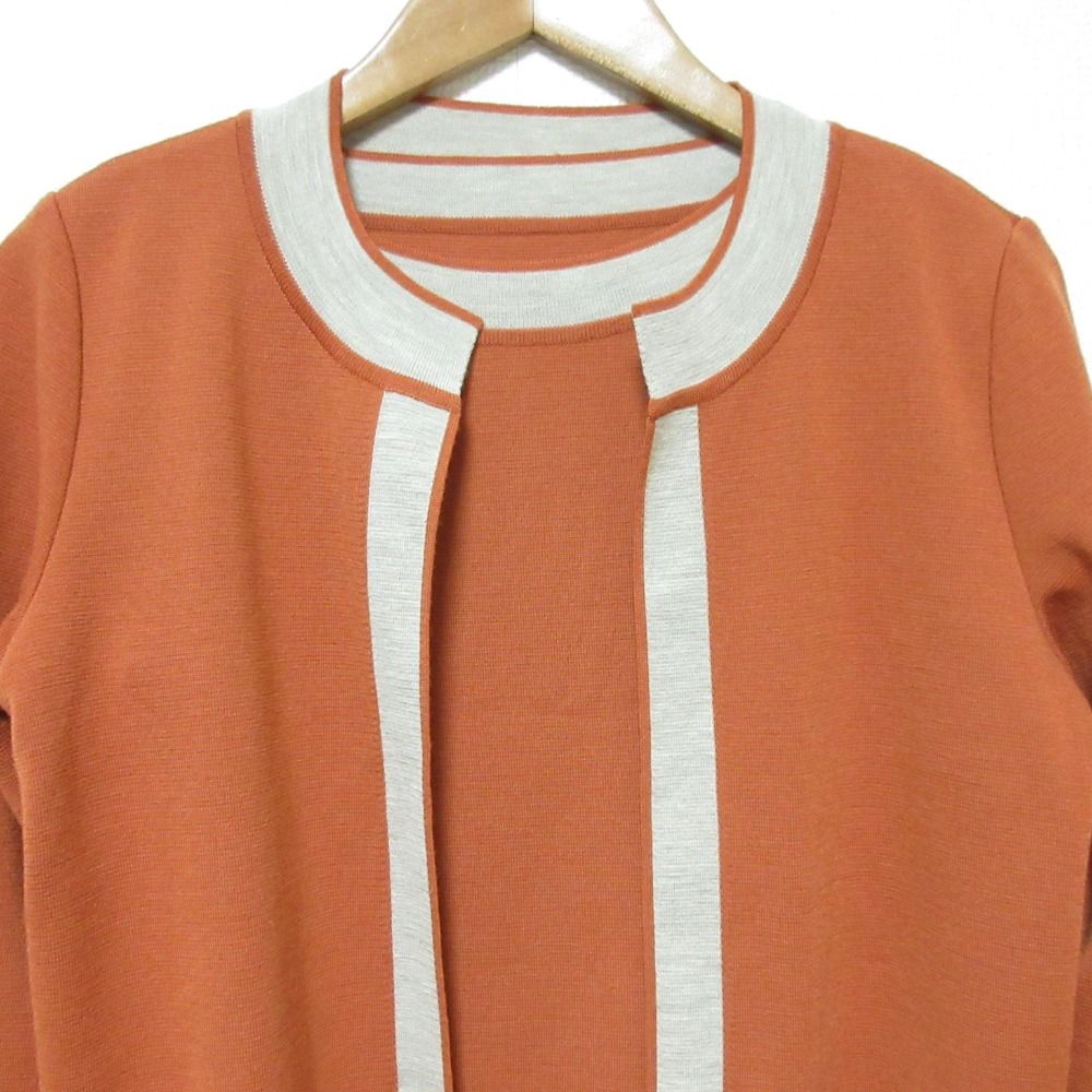 美品 FOXEY フォクシー ニットツイン ノワゼット アンサンブル