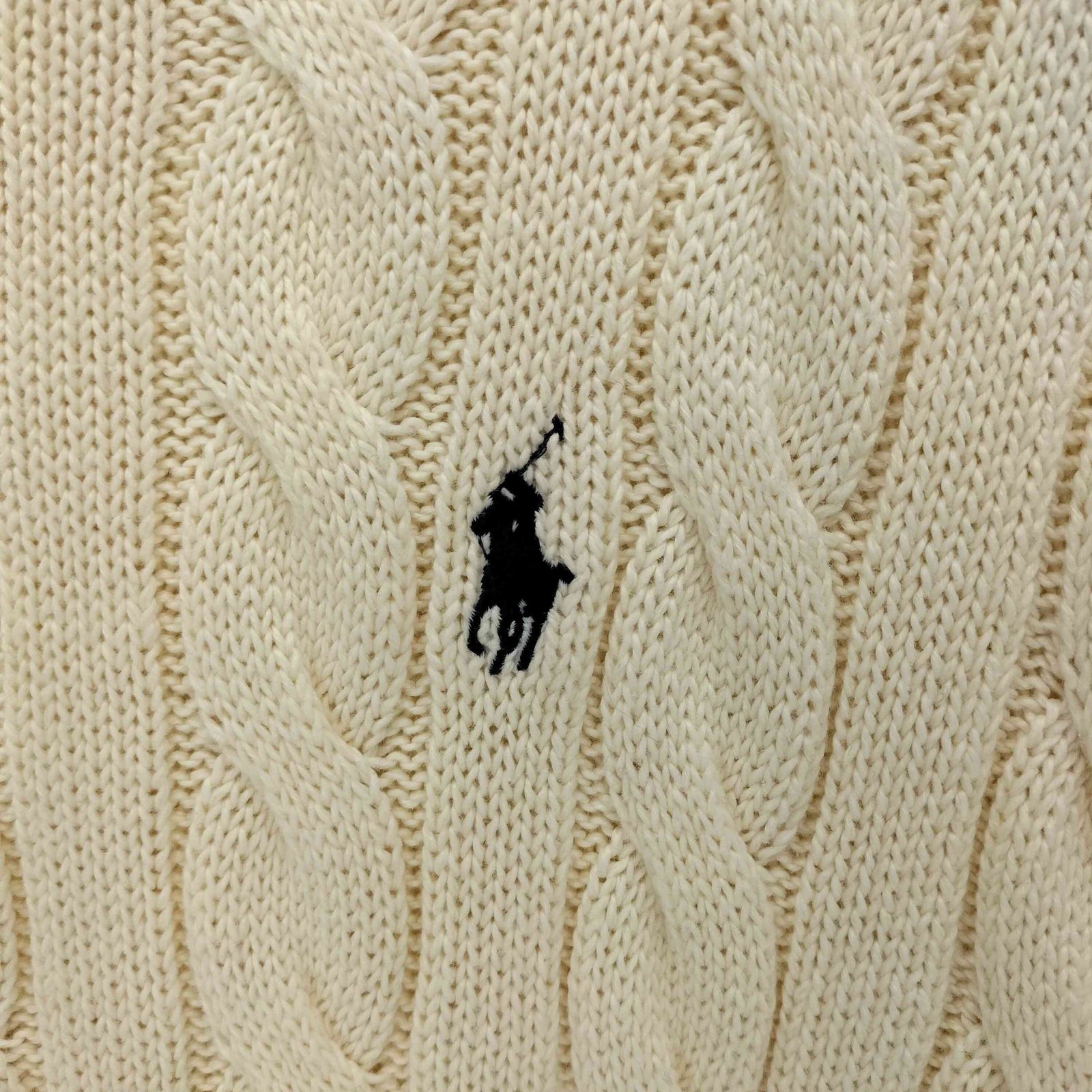 ポロラルフローレン POLO RALPH LAUREN ポニー刺繍 ケーブル編み