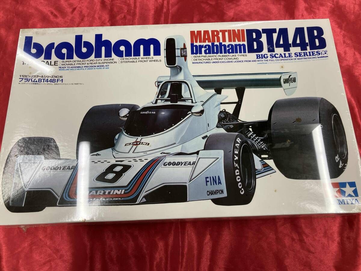 タミヤ1/12ブラバムBT44B【未開封】 未組立】TAMIYA 1/12 マルティーニ