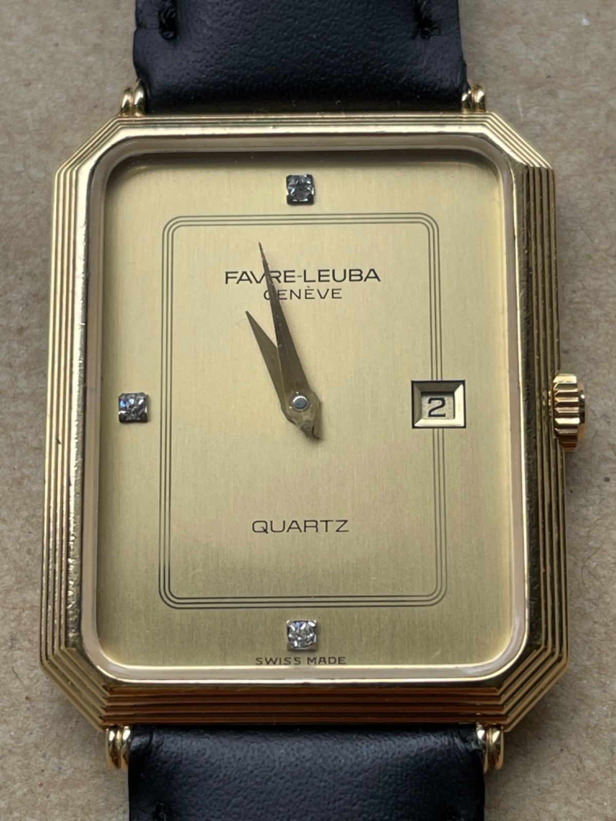 FAVRE-LEUBA GENEVE ファーブルルーバ クォーツ A2445