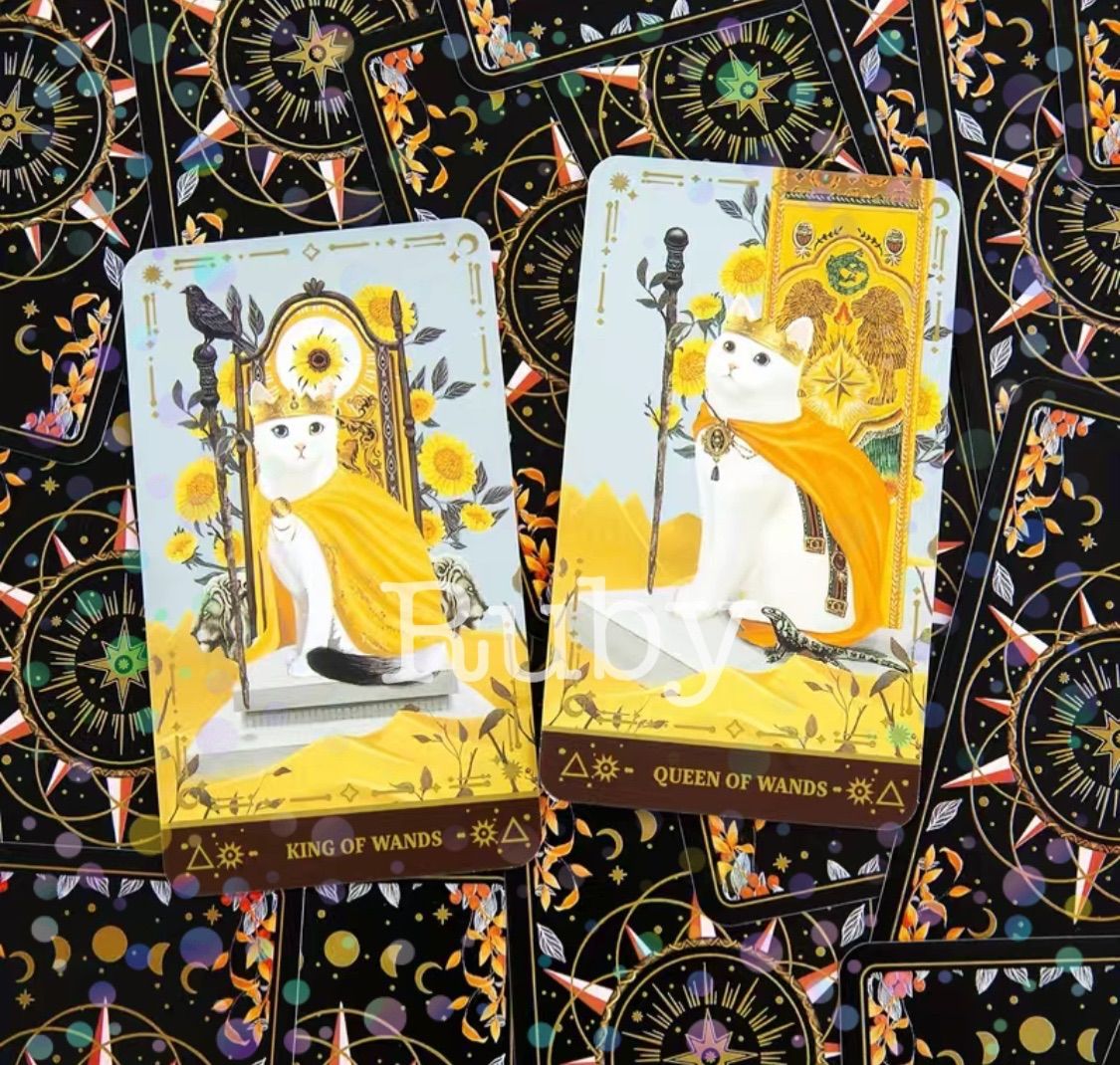 Muse Cat Tarot Cards 猫 オラクルカード タロットカードタロット