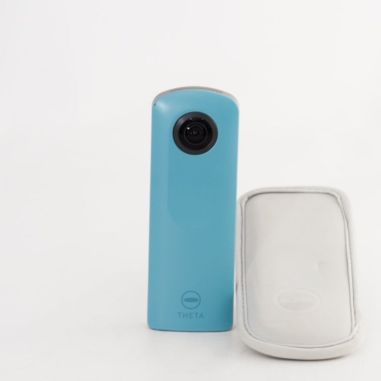 RICOH 360度カメラ RICOH THETA SC ブルー リコー 全天球カメラ 910743