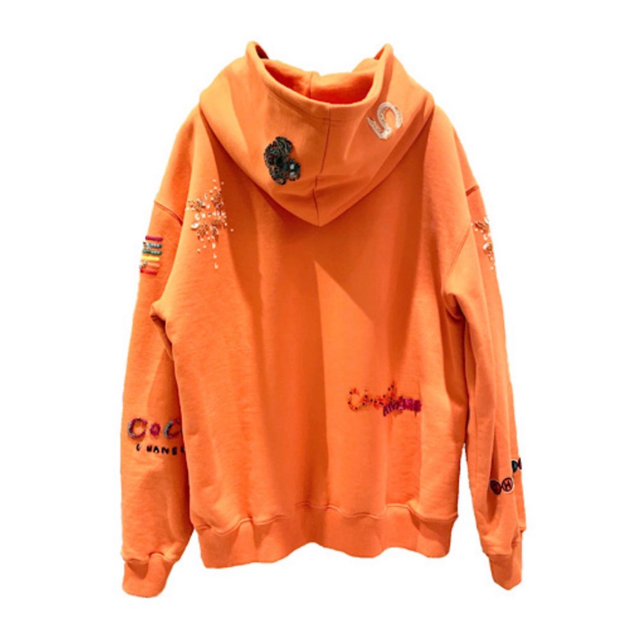 CHANEL × Pharrell Williams コラボ パーカー オレンジ S