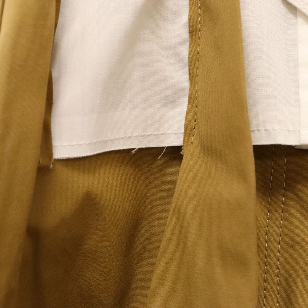 Sacai (サカイ) 19AW ドッキングデザイン トレンチ シャツ 長袖シャツ