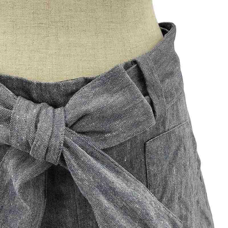 Drawer / ドゥロワー | リネン混 コットン ラウンド スカート | 36