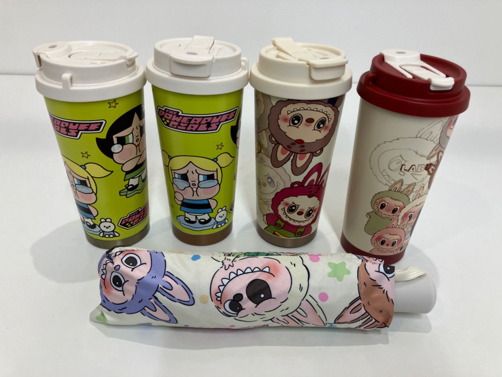 ラブブ パワーパフガールズ 傘 タンブラー