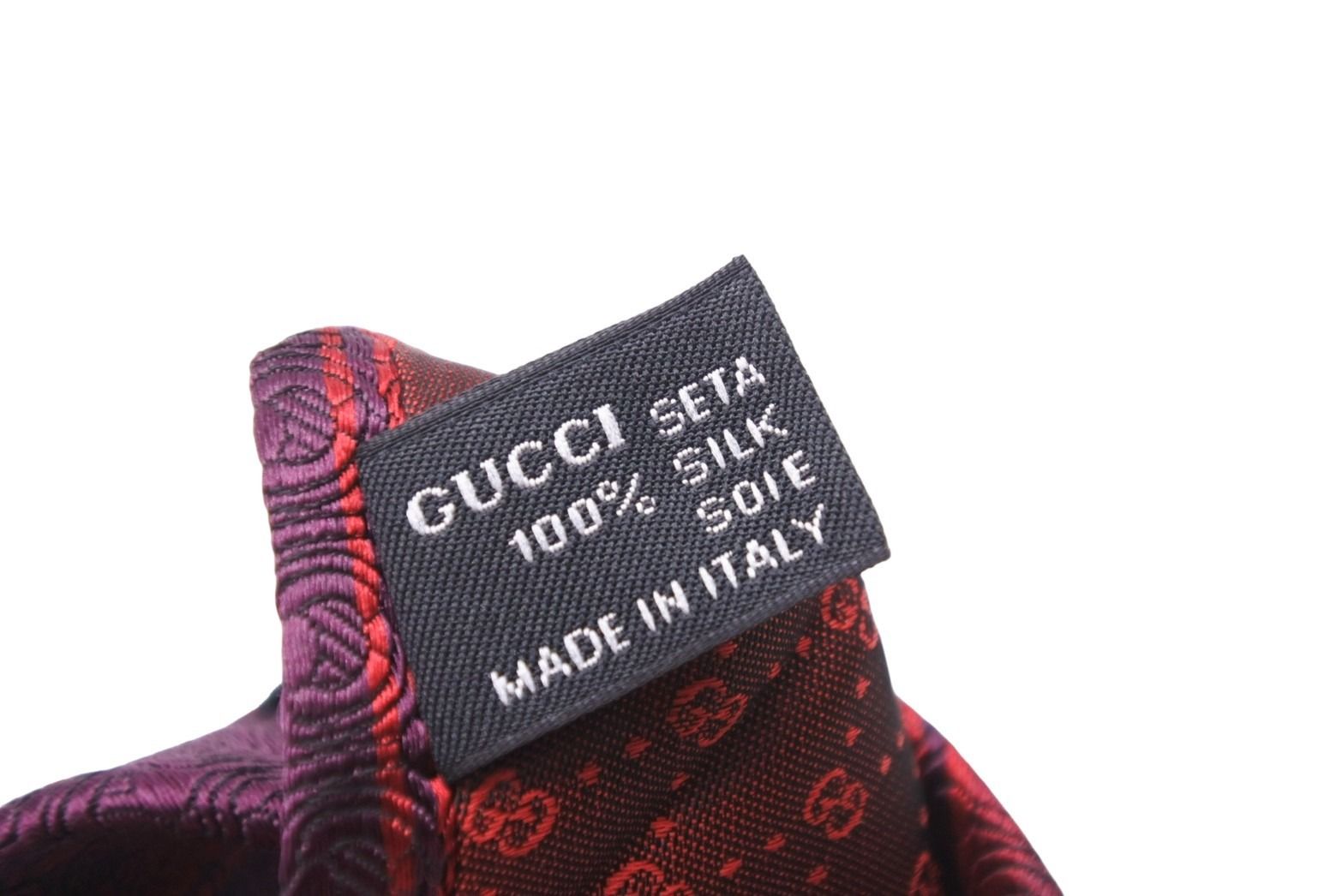 【美品✨】グッチ GUCCI GG ブラウン ストライプ 総柄 メンズ ネクタイ GUCCI グッチ ネクタイ ストライプ 総柄 GG トムブラウン期
