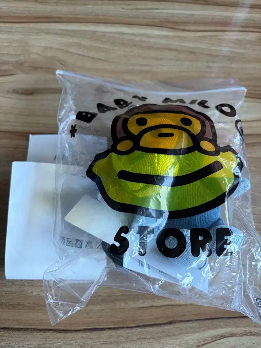 A BATHING APE アベイシングエイプ マイロ デニム ドール キーチェーン キーホルダー