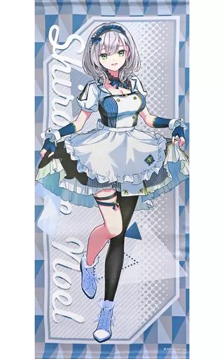 【中古】タペストリー 白銀ノエル ロングタペストリー 「ホロライブくじ～ホロクッキング おかわり!～」 エンタメチャンス賞