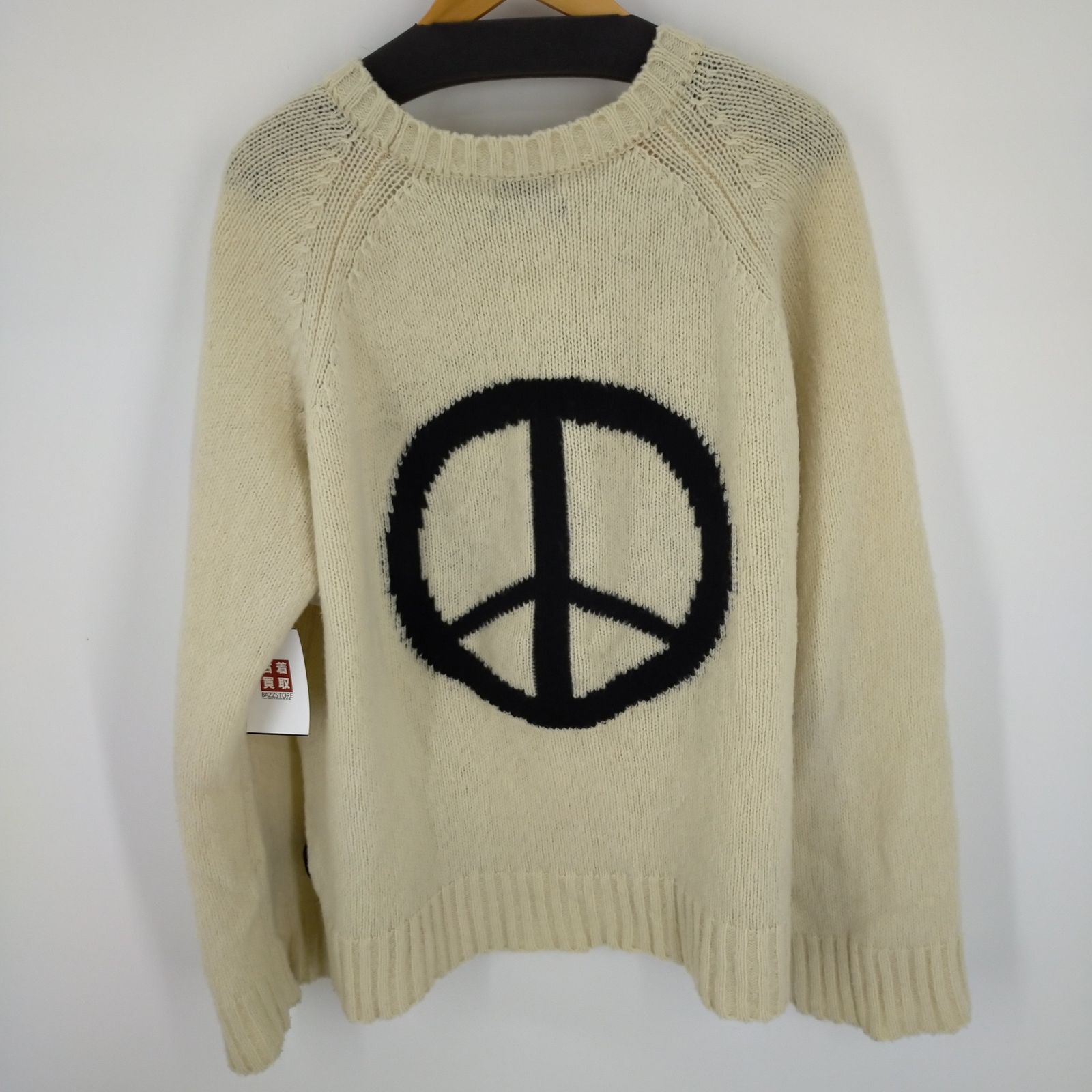 ベッドフォード BED J.W. FORD Peace Symbol Knit メンズ JPN：3