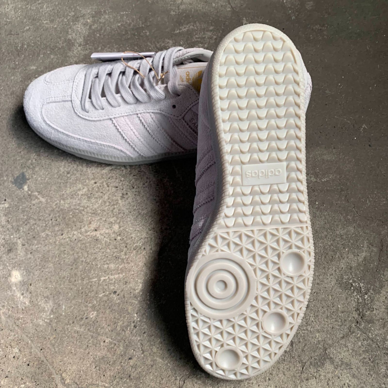 417 EDIFICE x adidas Originals 25aw 別注 SAMBA OG Grey Two 28cm 