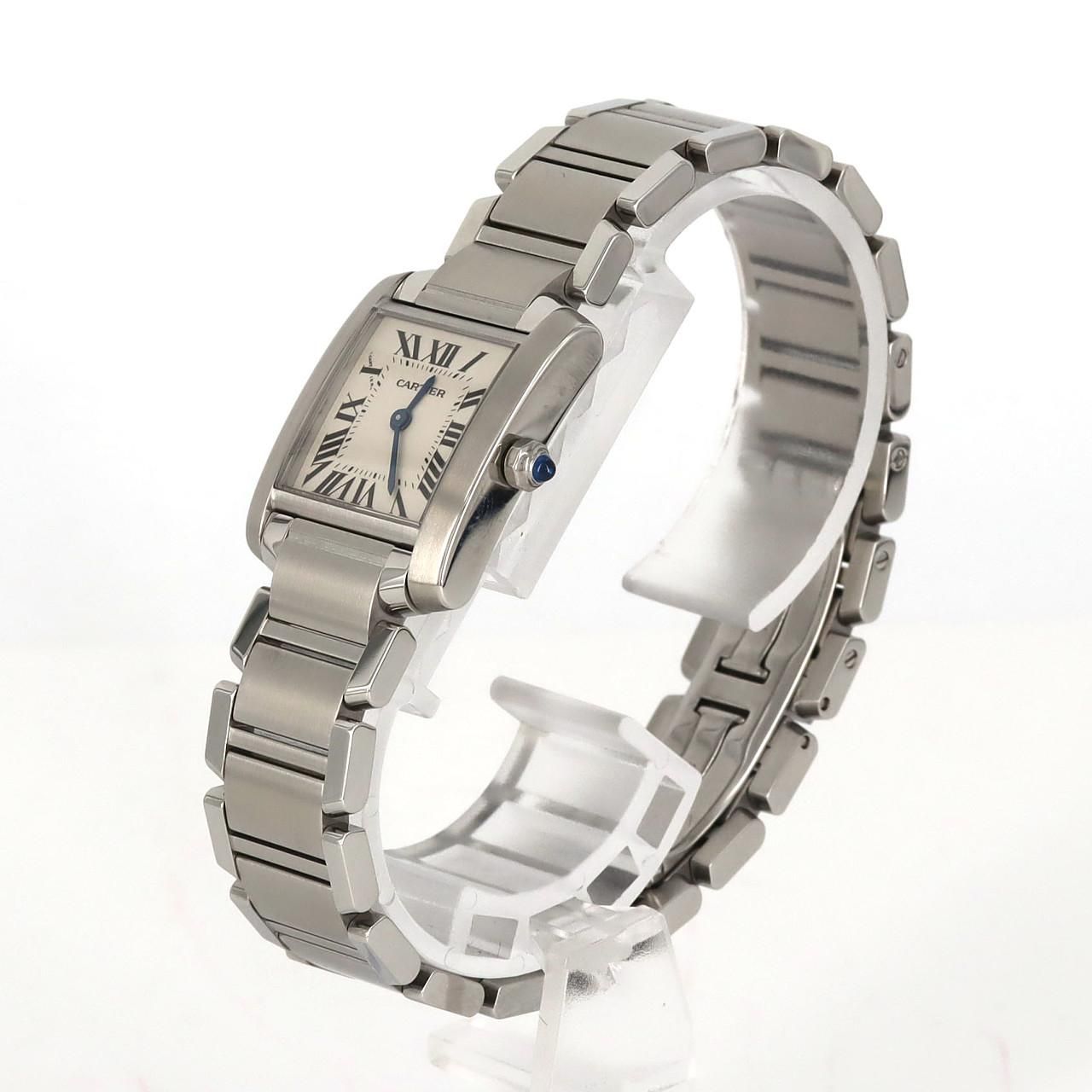 カルティエ タンクフランセーズSM W51008Q3 SS カルティエ / CARTIER タンク タンク フランセーズ SM W51008Q3