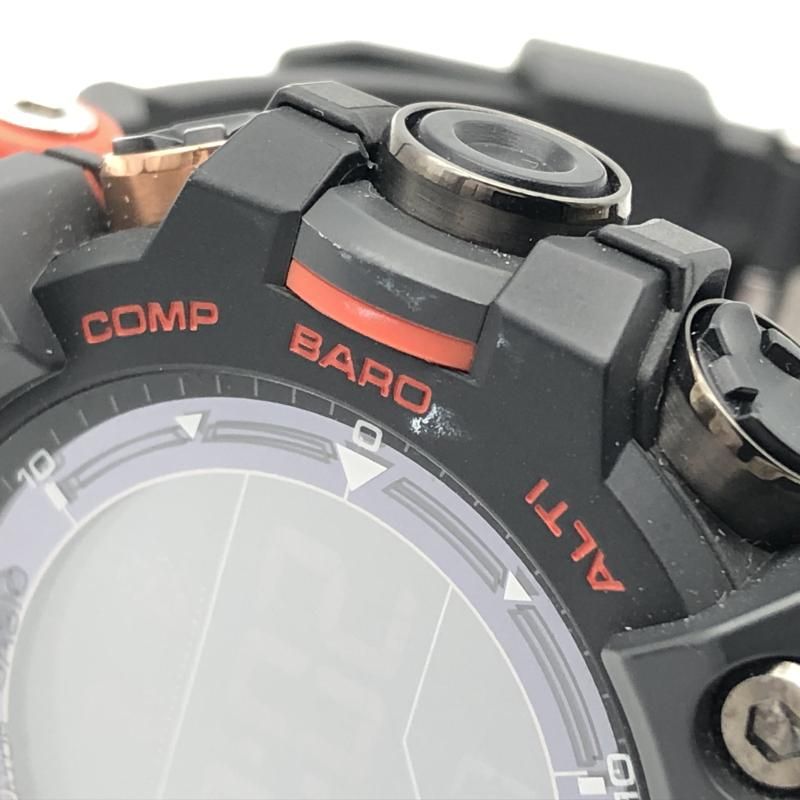 中古】CASIO G-SHOCK MUDMAN GW-9500 腕時計 ブラック カシオ ジー  