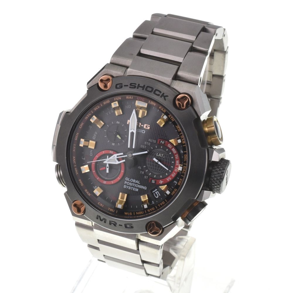 【中古】G-SHOCK MRG-G1000DG-1AJR ベゼル、ケース、ベルト一式 ☆保証書付☆CASIOカシオ Gショック MR-G MRG-G1000DG