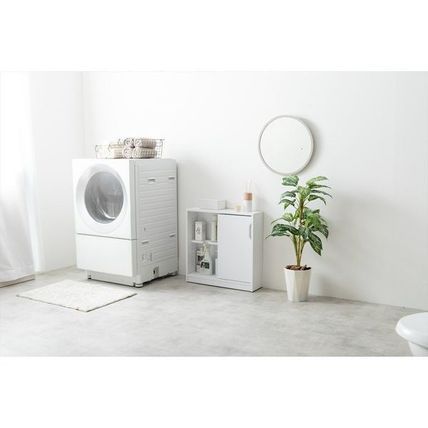 ラック 幅60cm トイレ収納 キャスター付き 薄型スリム 棚 トイレラック
