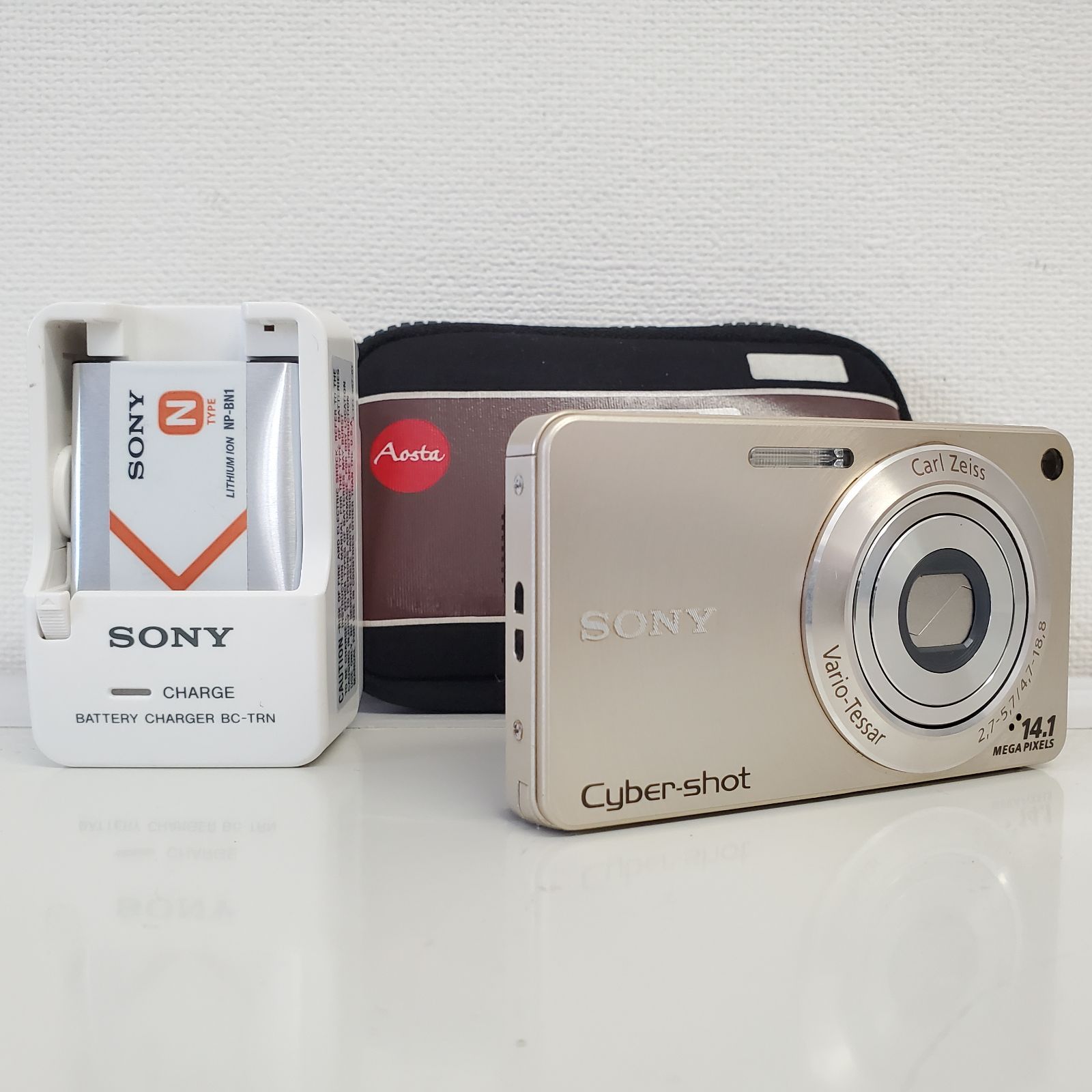 【美品】SONY Cyber-shot DSC-W350 ゴールド　動作確認済 動作確認済み】 SONY Cyber-shot DSC-W350 ゴールド