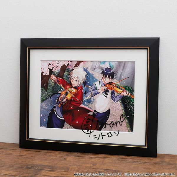 A3!展　東京会場　複製サイン入りキャラファイングラフ　複製原画 A3!展】東京会場 複製サイン入りキャラファイングラフ 未使用 3