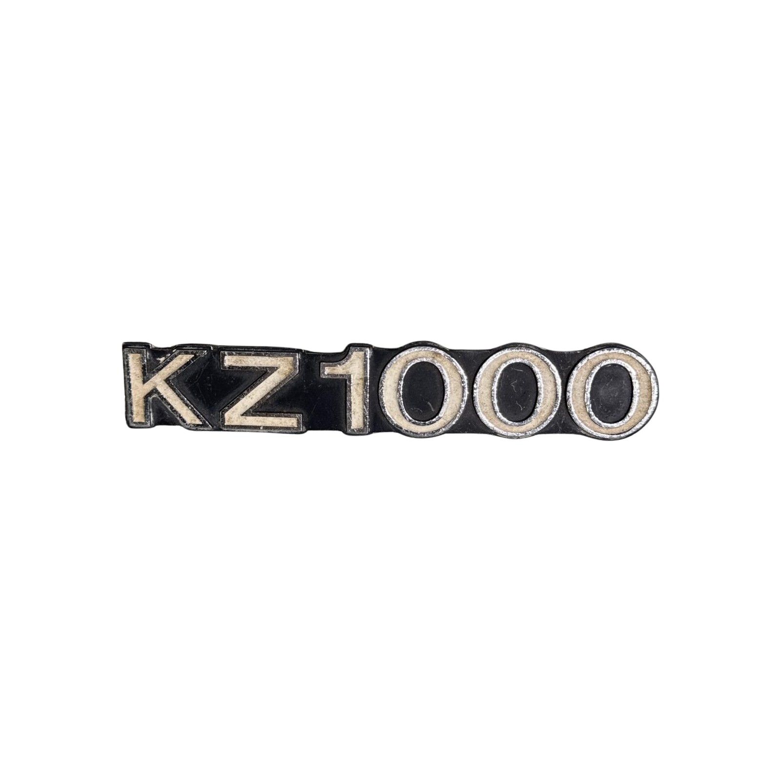 KAWASAKI KZ1000 サイドカバーエンブレム カワサキ [M-250507-65] 新品 KZ1000用レプリカサイドカバー エンブレム (1)”R6.10 : ラッキー