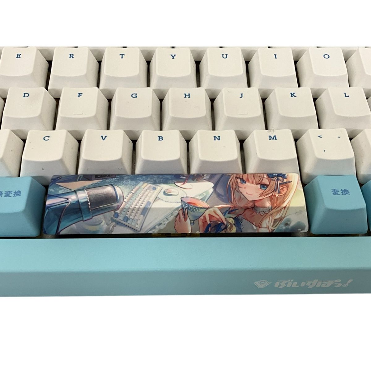 VSPO! GEAR GAMING KEYBOARD 藍沢エマ EDITION ぶいすぽっ