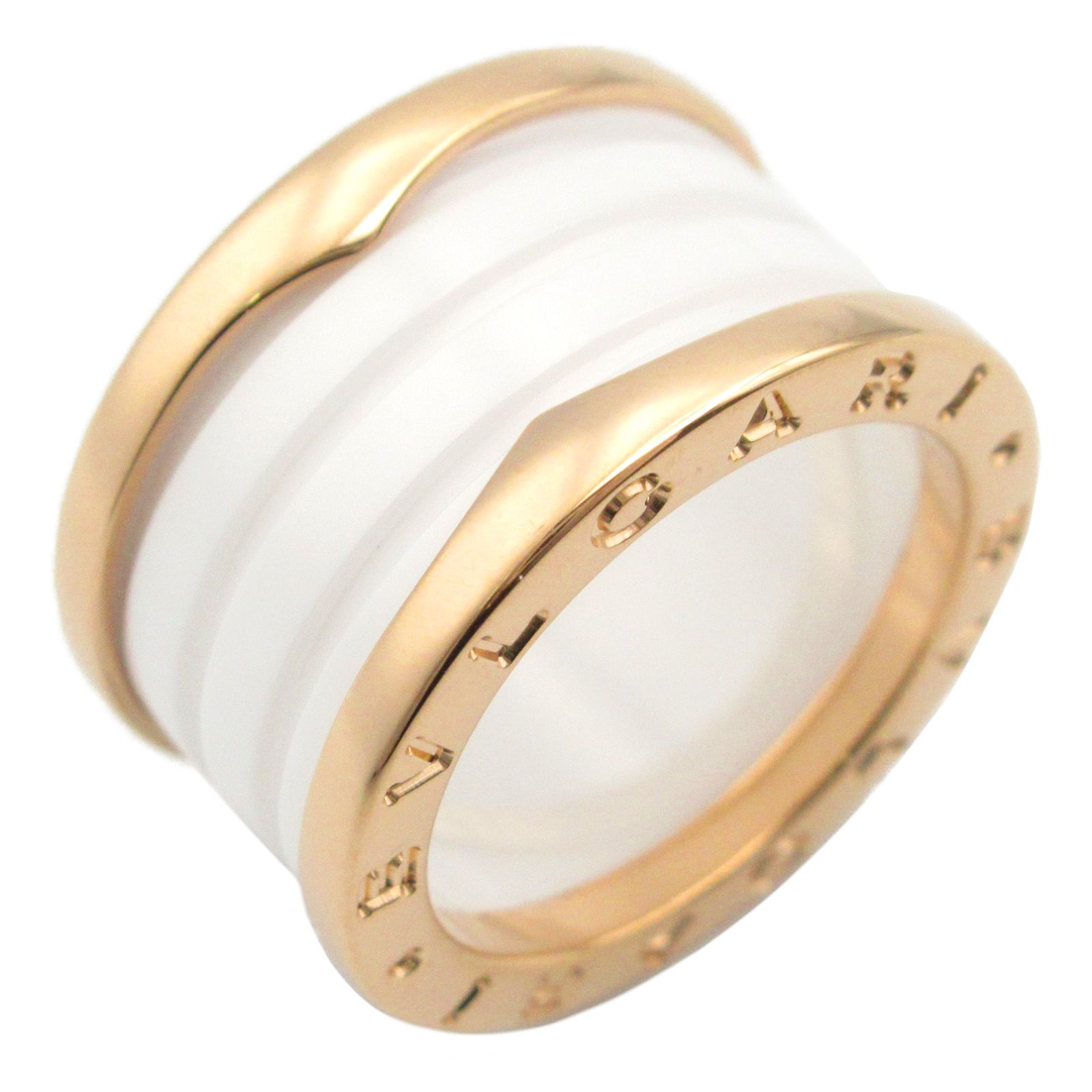 BVLGARI ブルガリ B-zero1 リング セラミック リング 指輪