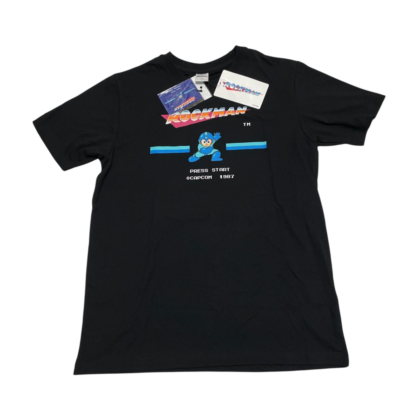 90s CAPCOM STAFF Tシャツ ロックマン deadstock 90s CAPCOM STAFF Tシャツ ロックマン deadstock
