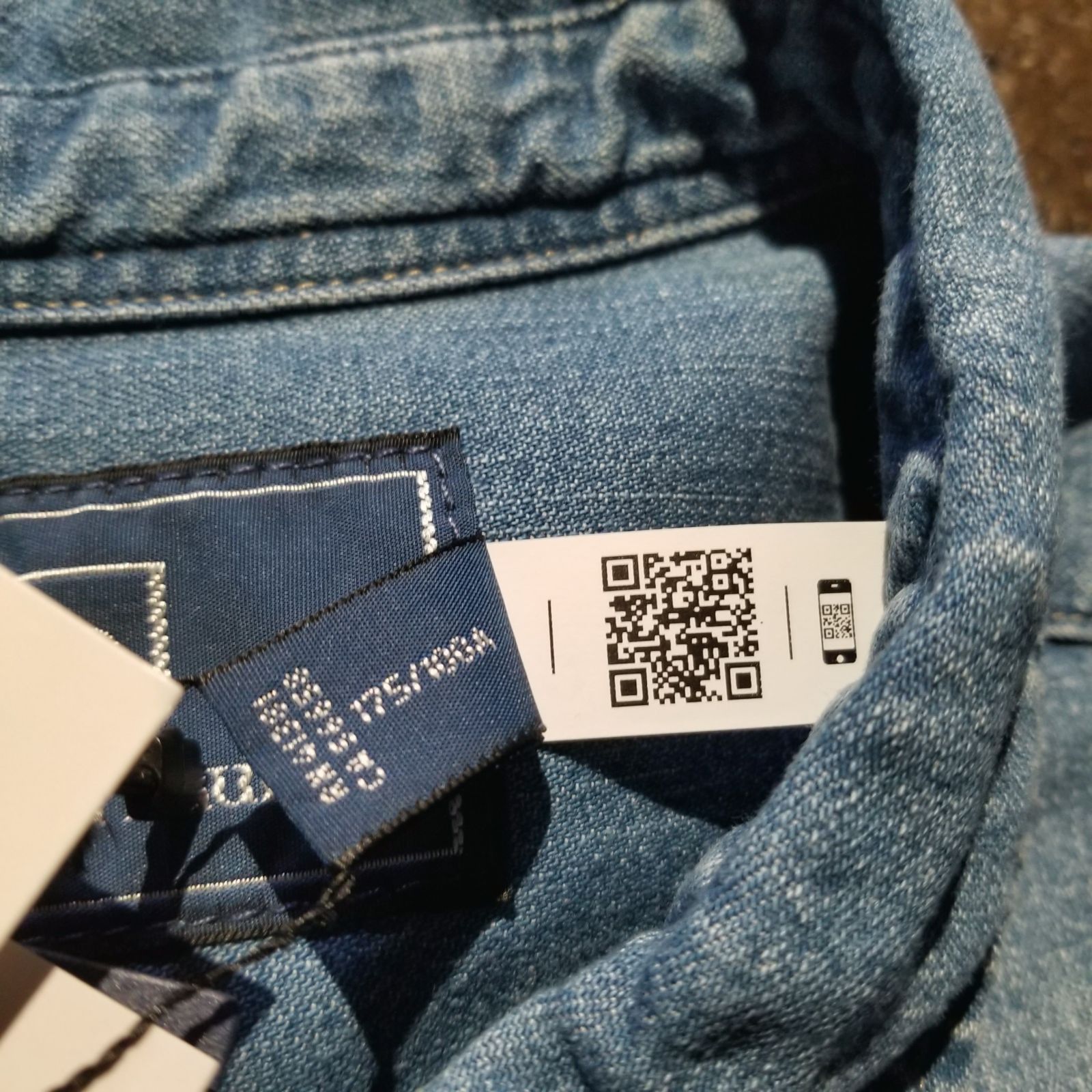 Polo Ralph Lauren 24aw Cropped Boxy Denim Shirt XL ポロ