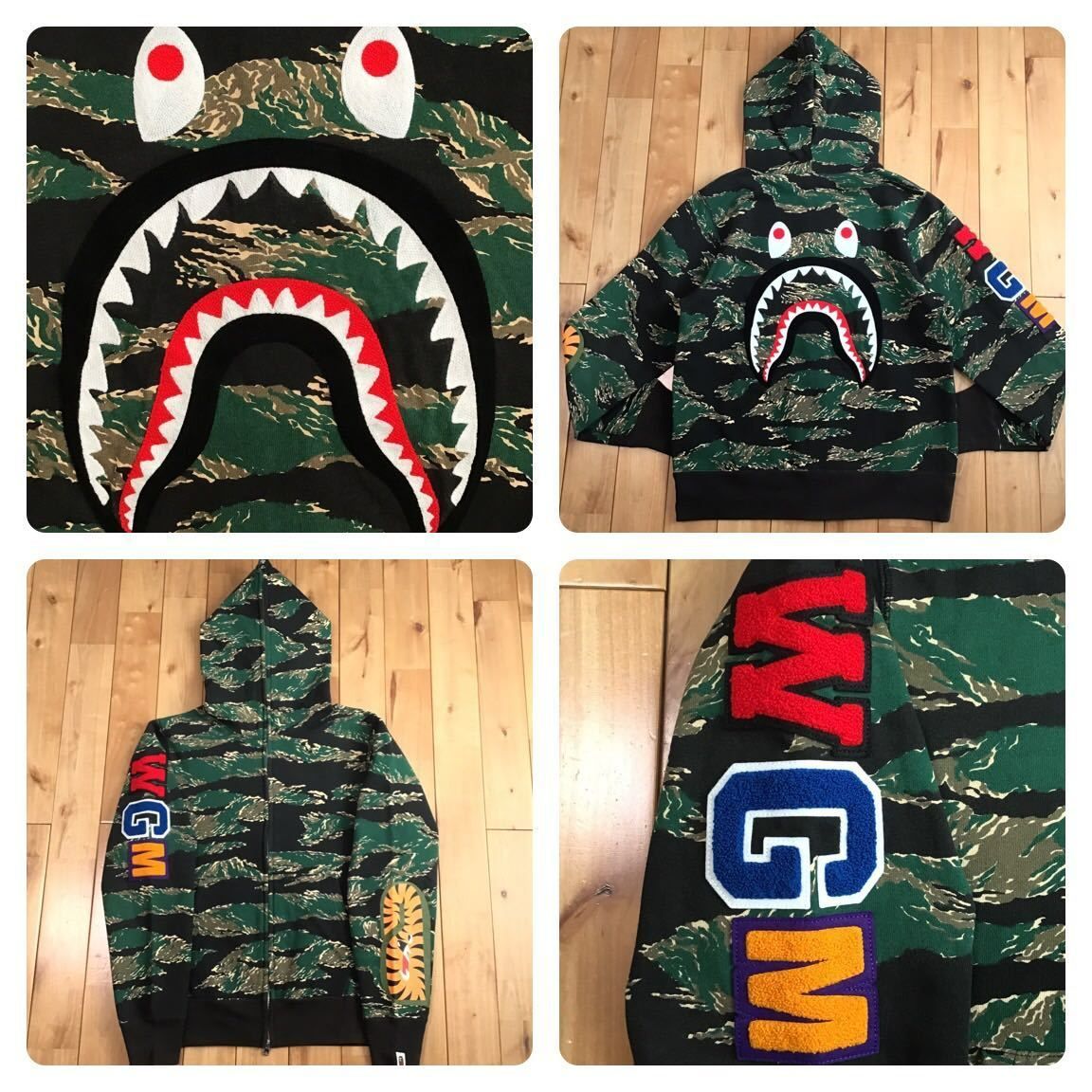 ape タイガーcamo シャークパーカー Mサイズ - beaconparenting.ie