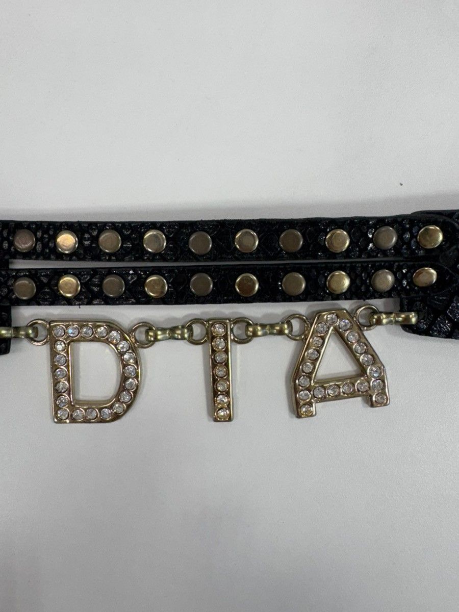 ダイヤ d.i.a. スターバックル ロゴベルト チェーン スタッズ