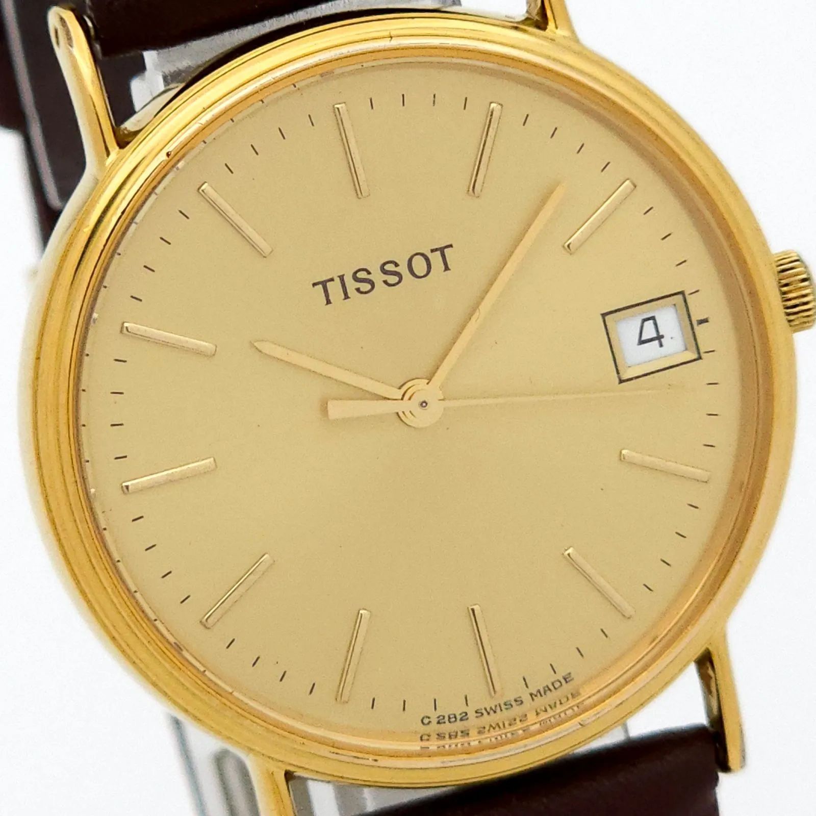 TISSOT ティソ C282・G QZ 動作品 - メルカリ