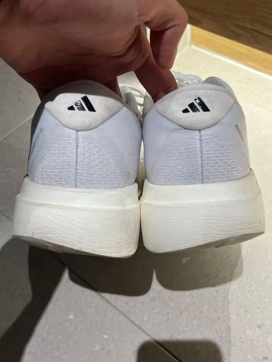 adidas アディダス 進化させる 270 アディゼロ evo sl ホワイトソード HRDEVELOPMENT_JP