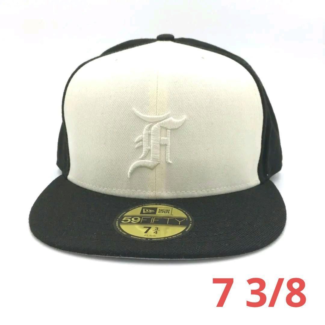 FOG Fear of God Essentials × New Era フィアオブゴッド × ニューエラ ブラック×ホワイト 7 3|8