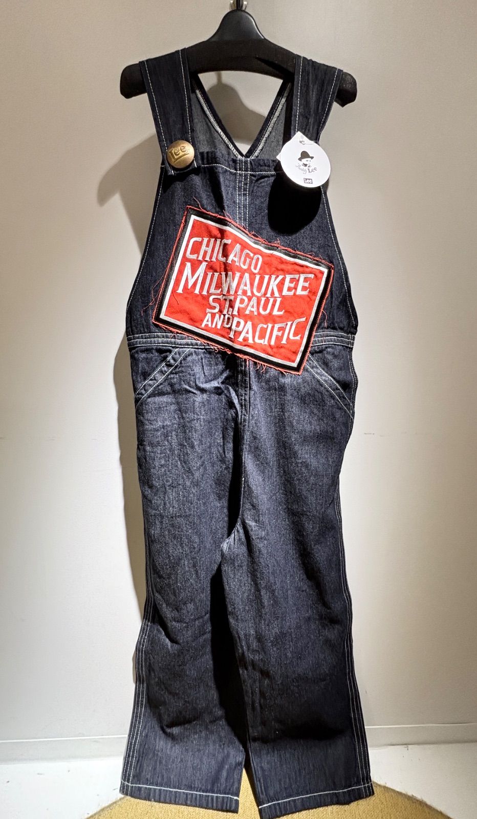 Lee パッチド オーバーオール　 L Lee パッチド オーバーオール Lee パッチド オーバーオール L リー(LEE
