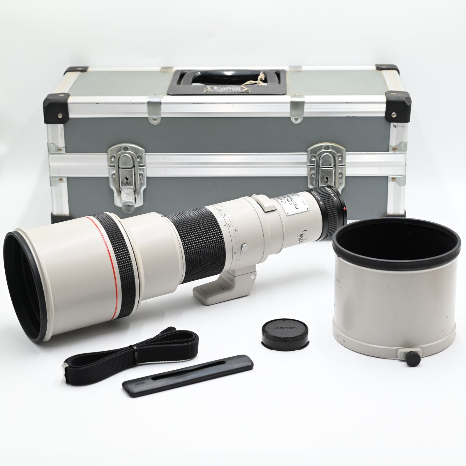 CANON:LENS FD500mm1:4.5L 蛍石採用の超望遠レンズ!Canon New CANON:LENS FD500mm1:4.5L 蛍石採用の超望遠レンズ!Canon New