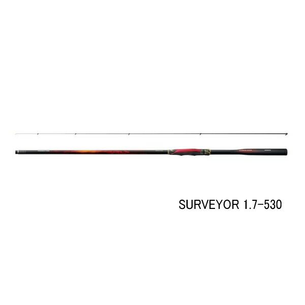 ≪ 25年9月新商品 ≫ シマノ 25 ファイアブラッド グレ サーベイヤー 1.7-530 〔仕舞寸法 114.8cm〕