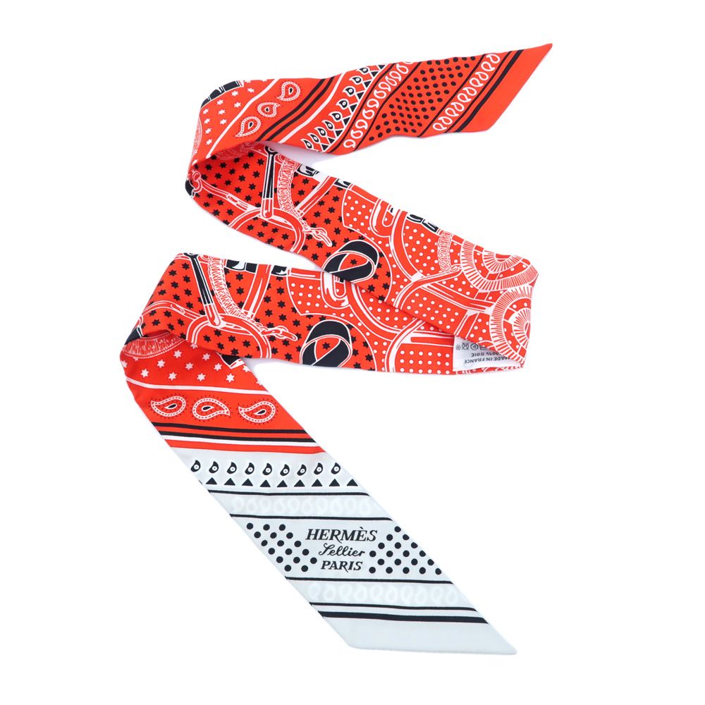 名東】エルメス ツイリー EPERON D OR BANDANA エプロンドール