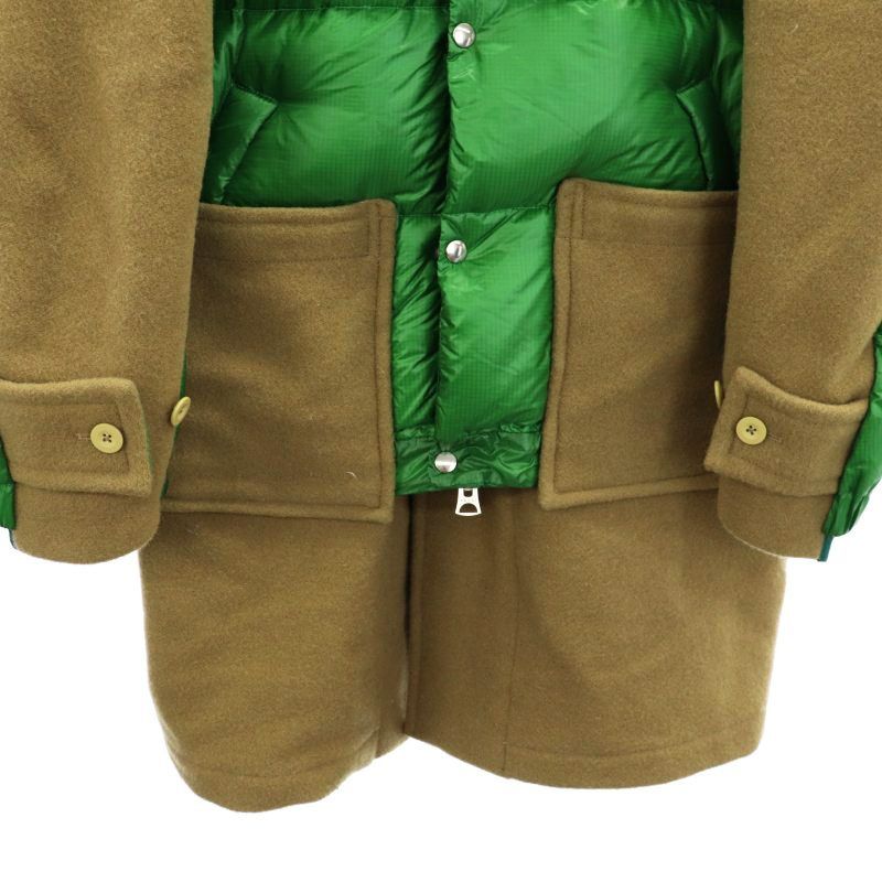 【激安】サカイ　ダウンダッフルコート sacai（サカイ）ダッフルコート 紺 サイズ:2(M位) メンズ