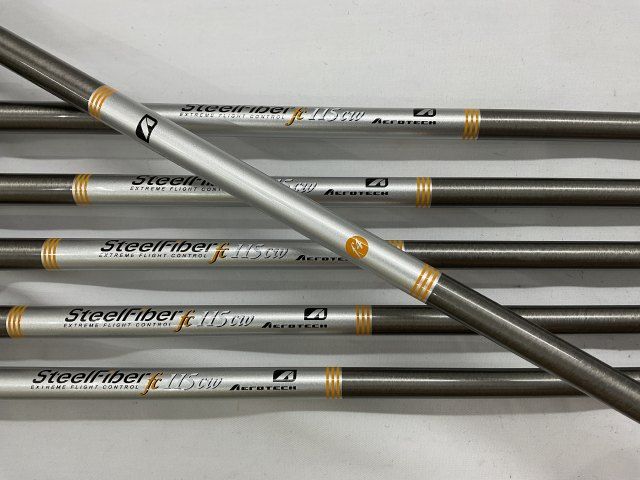 【中古】アイアンセット ブリヂストン 【大人気】221CB　アイアン　6本/スチールファイバーfc115CW/F4 (S)/25[4405]■神戸長田