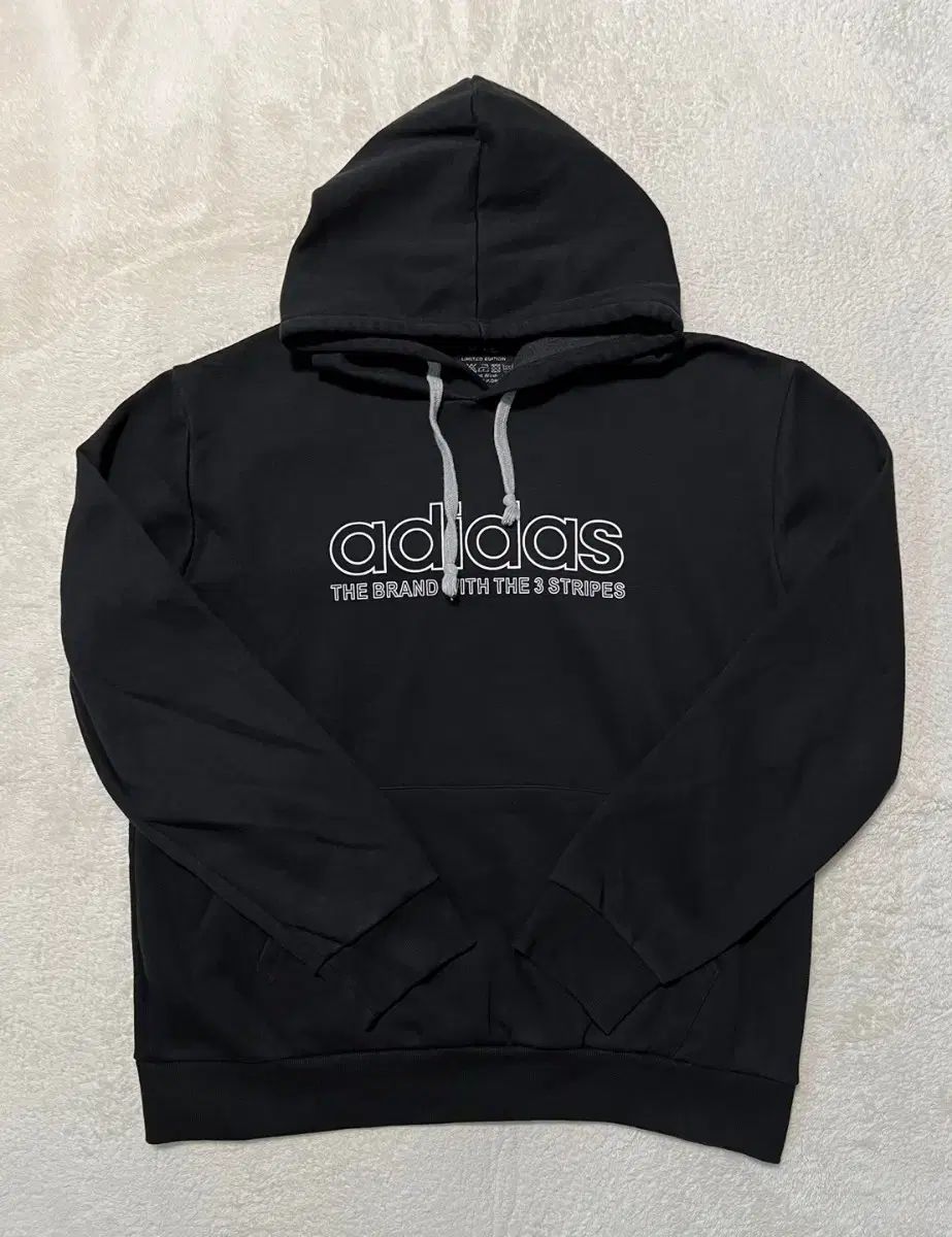 【雷市場（ポンジャン）商品韓国直送】 adidas(アディダス) 裏起毛 フード付きTシャツ