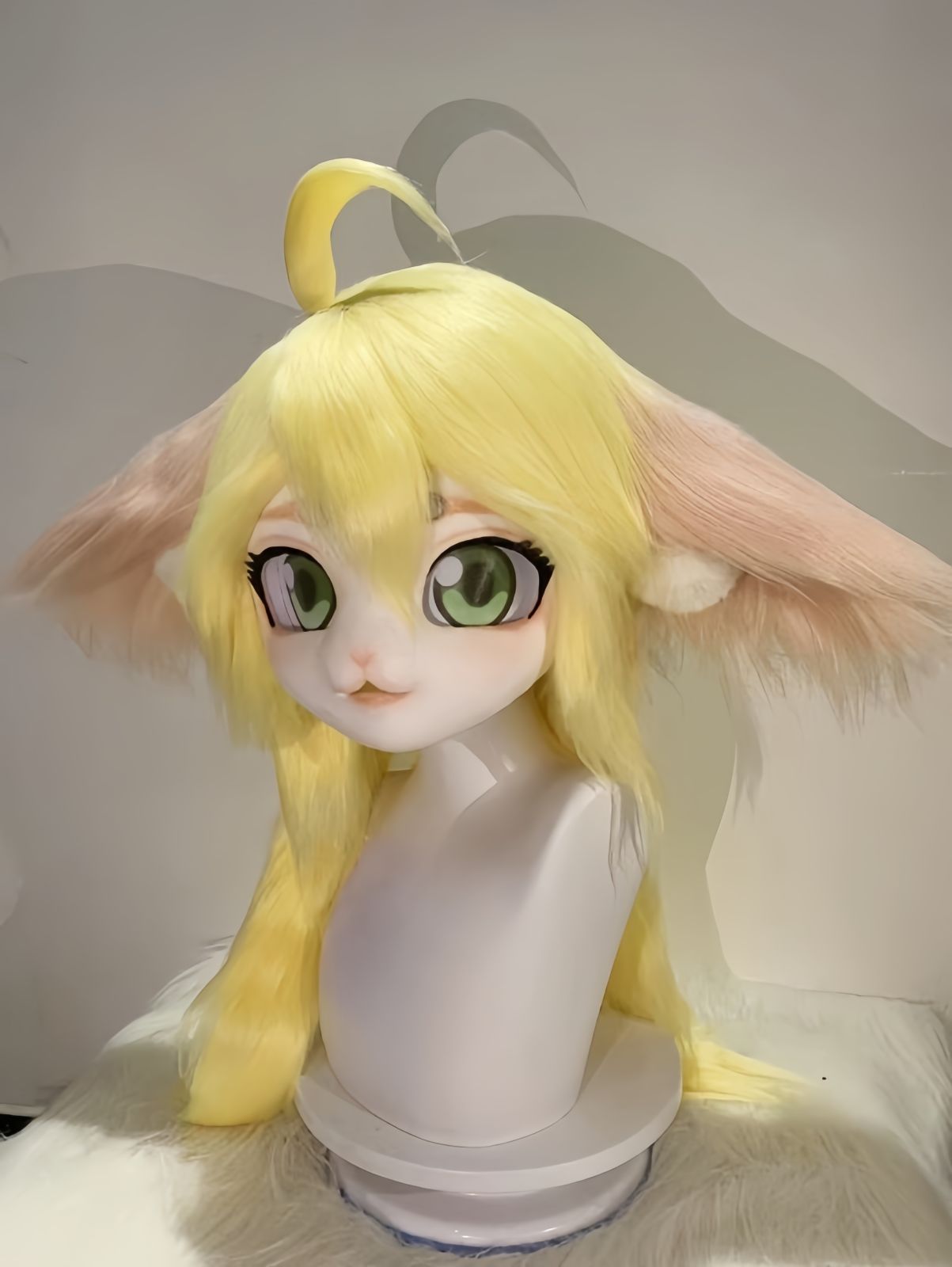 着ぐるみヘッド kigurumi NO.46 キツネ 男女兼用 ファースーツ 全頭ヘッド ケモノ マスク ぬいぐるみ コスプレ コスチューム