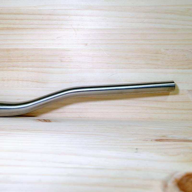 チタン ハンドルバー 31.8mm 740mm ライズ30mm MTB ピスト 軽量 高強度