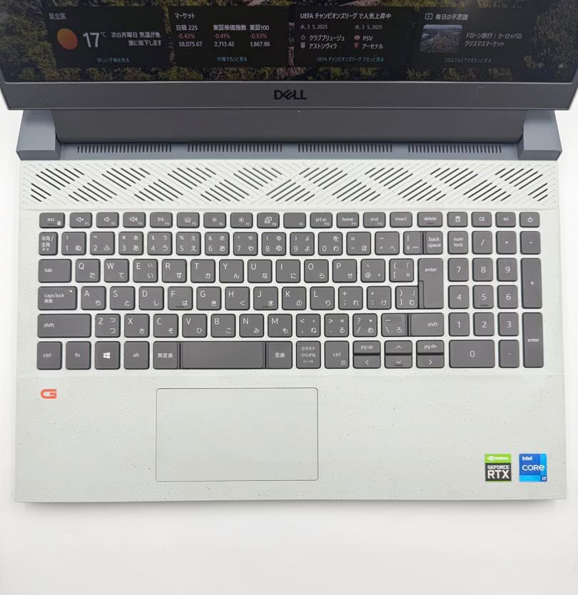美品】DELL G15 5511 i7 RTX3050 16GB SSD512GB - メルカリ