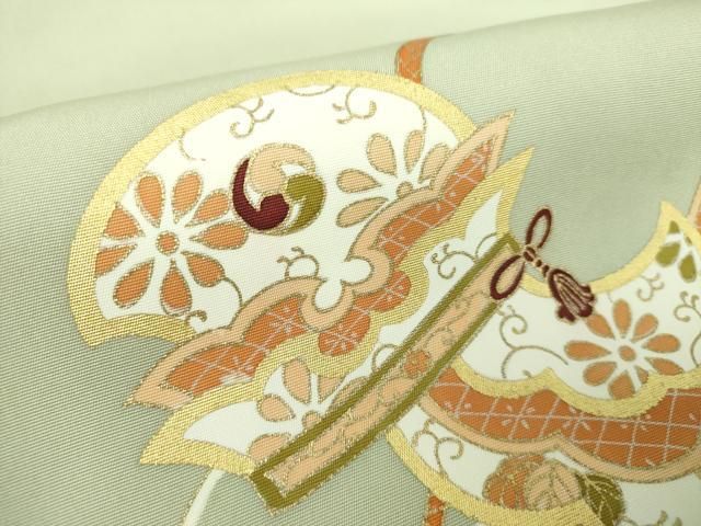 open⭐︎です❣️ 【着物と帯 時流】SK34◆正絹 夏着物 色無地◆ 平和屋着物＊夏物 色無地 絽 舞花紋紗 紺青色 正絹 逸品 未使用