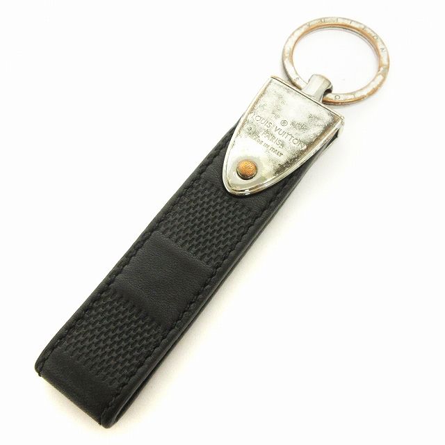 【極美品】ルイヴィトン ダミエアンフィニ M65051 キーホルダー 極美品】ルイヴィトン ダミエアンフィニ M65051 キーホルダー 極